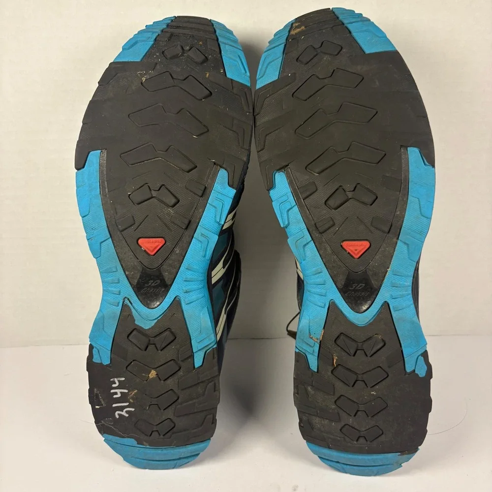 Salomon XA Pro 3D Gore-Tex Mens Trail Running Shoes Navy Blue Size 13 393320